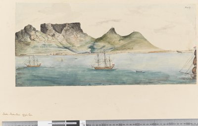 Seite 11 Tafelberg, Kapstadt von William Hodges