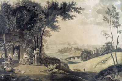 Die Folgen des Friedens, eine bukolische Szene von William Hodges
