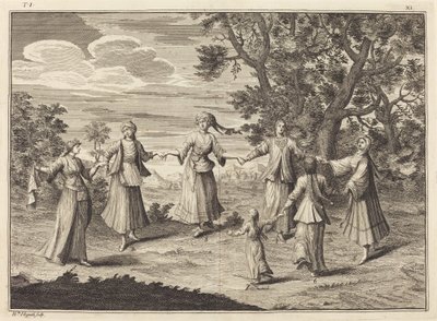 Einheimischer Tanz von William Hogarth