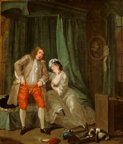 Nach, ca. 1730-31 von William Hogarth