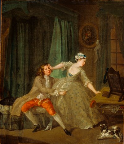 Vorher, ca. 1730-31 von William Hogarth