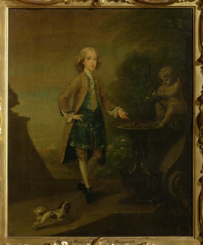 Horace Walpole, im Alter von 10 Jahren, 1727-8 von William Hogarth