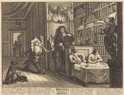Hudibras und der Anwalt von William Hogarth