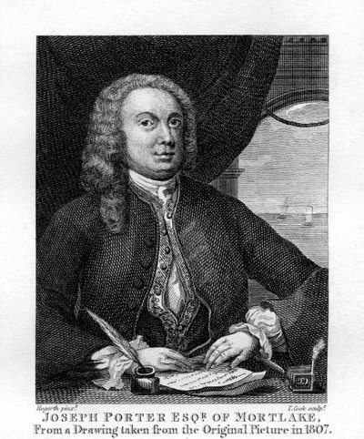 Joseph Porter von William Hogarth von William Hogarth
