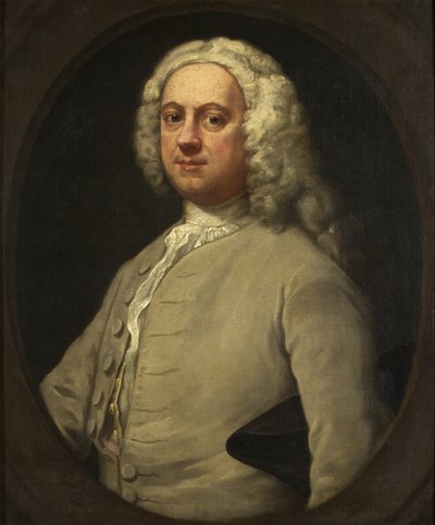 Porträt von Edwin Sandys von William Hogarth