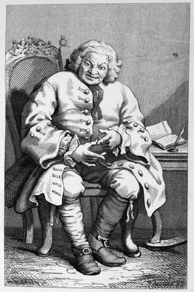 Simon Lord Lovat von William Hogarth