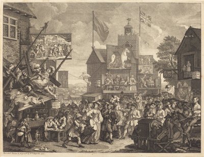 Southwark-Messe von William Hogarth