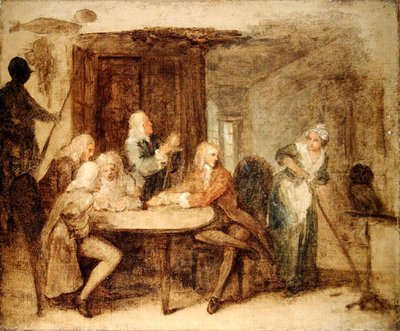 Die Antiquitätenhändler von William Hogarth