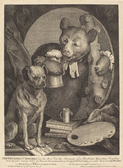 Der Schläger von William Hogarth