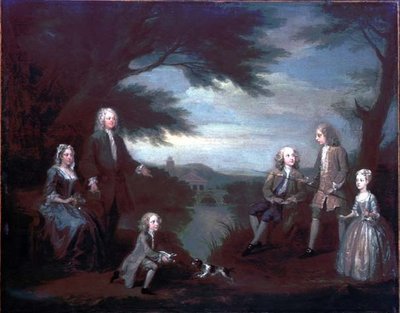 Die Familie Jeffreys von William Hogarth