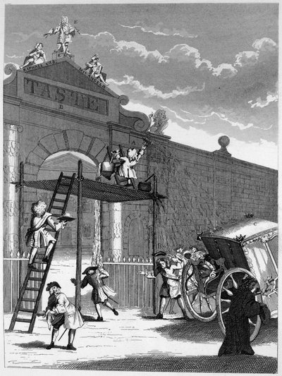 Der Mann des Geschmacks von William Hogarth