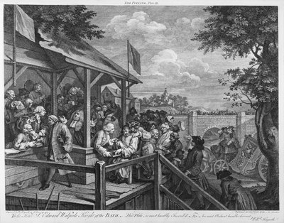 Die Wahl, 1758 von William Hogarth