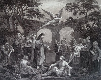 Der Teich von Bethesda von William Hogarth