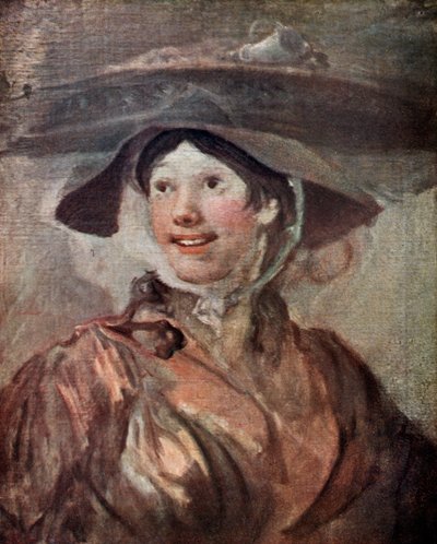 Das Garnelenmädchen, ca. 1740-1745, 1910 von William Hogarth