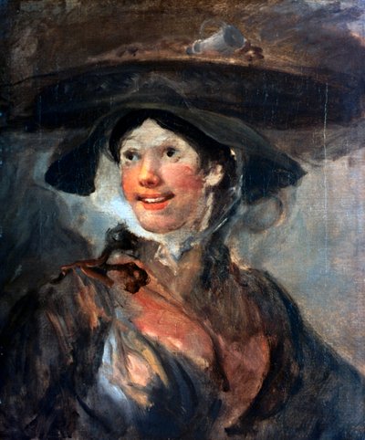 Das Garnelenmädchen, ca. 1745 von William Hogarth