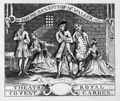Theater Royal, Covent Garden von William Hogarth