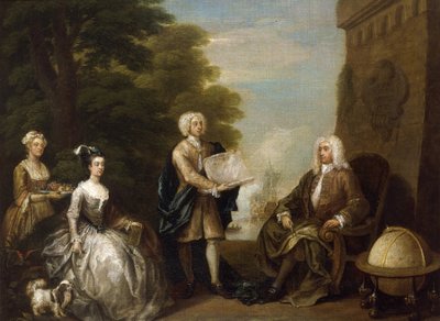 Woodes Rogers (ca. 1679-1732) von William Hogarth