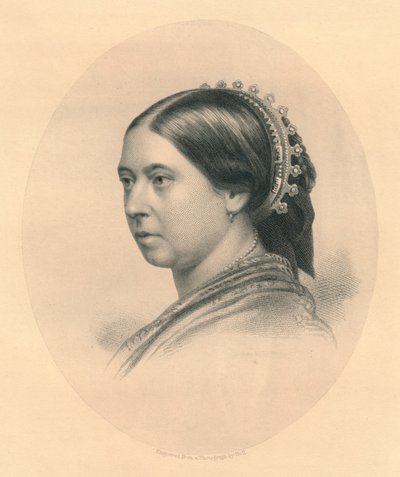 Ihre Majestät die Königin, ca. 1860er von William Holl