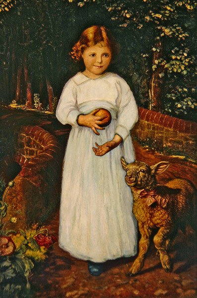 Miss Flamborough von William Holman Hunt