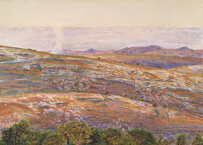 Das Tote Meer von Siloam, 1861 von William Holman Hunt