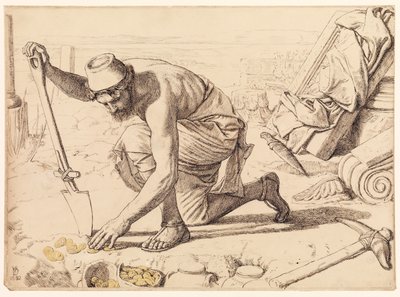 Der verborgene Schatz, 1892 von William Holman Hunt