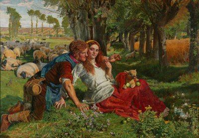 Der Mietschäfer von William Holman Hunt