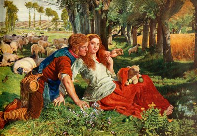 Der Mietschäfer, 1851, 1948 von William Holman Hunt