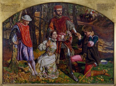 Zwei Herren aus Verona (1850-1851) von William Holman Hunt