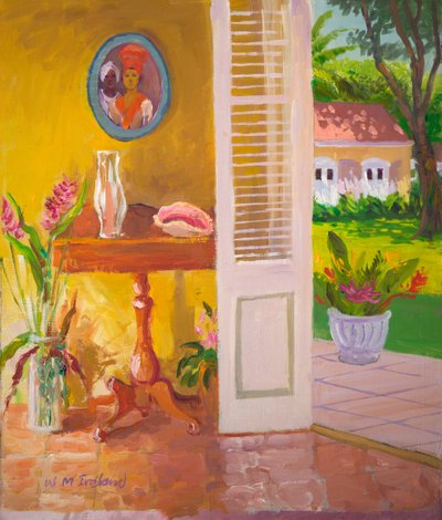 Karibisches Interieur von William Ireland