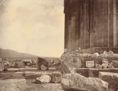 Östliche Fassade des Parthenon von William J. Stillman