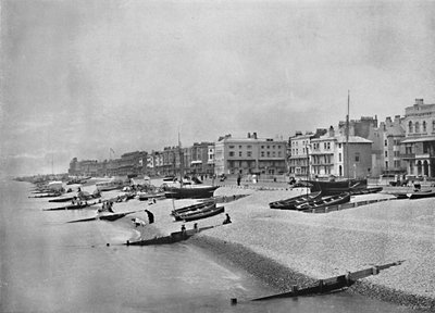 Die Parade, Worthing, um 1896 von William James Gardiner