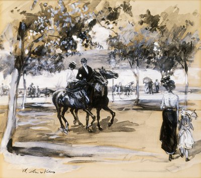 Riverside Drive von William James Glackens