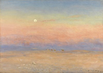 Wüstenkarawane, 1900 von William James Laidlay