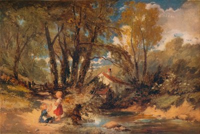 Ein walisischer Bach, 1843 von William James Muller