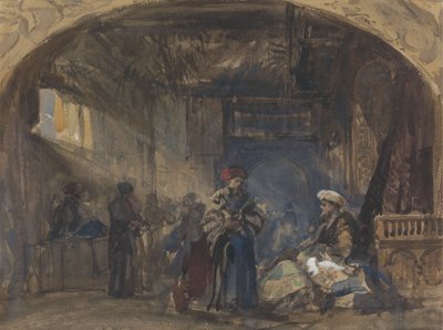 Basar von Kairo von William James Muller