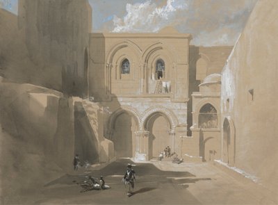 Die Kirche des Heiligen Grabes von William James Muller