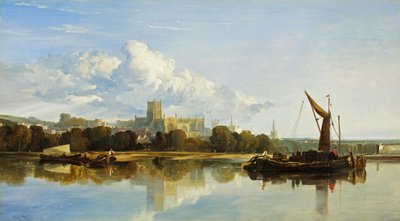 Ansicht der Kathedrale von Bristol von William James Muller
