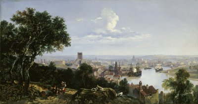 Blick auf Bristol von Clifton Wood von William James Muller