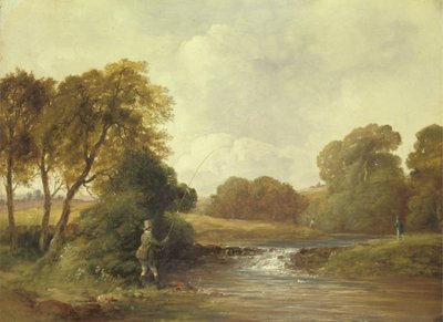 Angeln: Einen Fisch spielen von William Jones