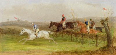 Hindernisrennen: Das Hindernis, 1869 von William Joseph Shayer