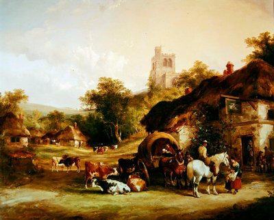 The Swan Inn von William Joseph Shayer