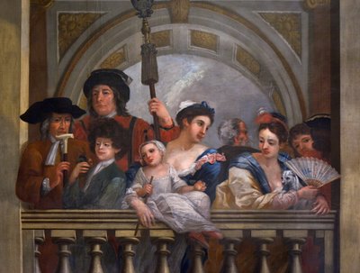 Die Königstreppe, Kensington Palace, London von William Kent