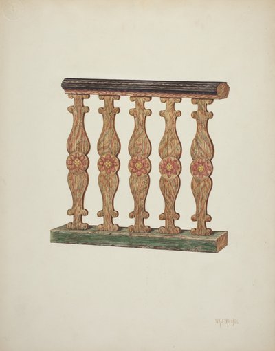 Chorgeländer, 1939 von William Kieckhofel