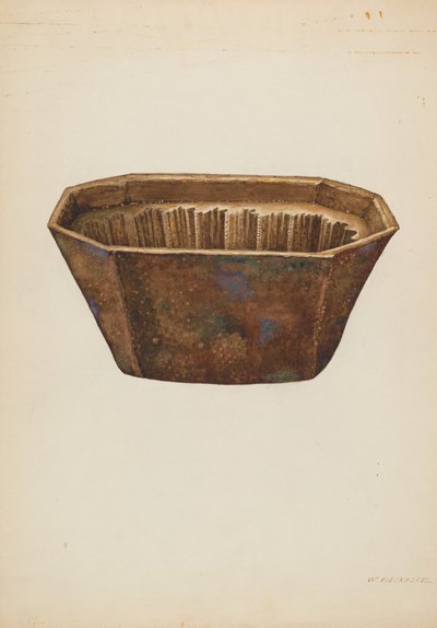 Töpferform von William Kieckhofel