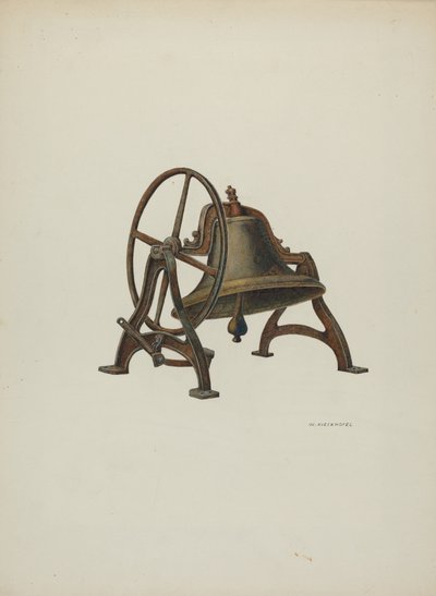 Grundschulglocke, 1940 von William Kieckhofel