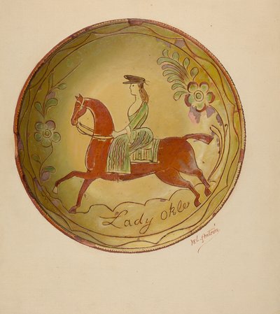 Kuchenteller (1935-1942) von William L Antrim