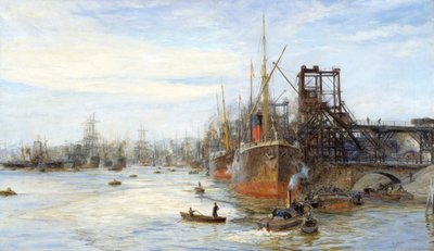 Barry Docks von William Lionel Wyllie