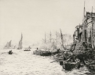 Altes Limehouse von William Lionel Wyllie
