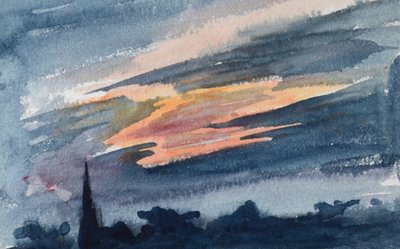 Sonnenuntergangssturm von William Lionel Wyllie