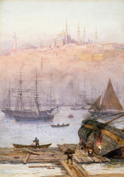 Das Goldene Horn, 1896 von William Lionel Wyllie